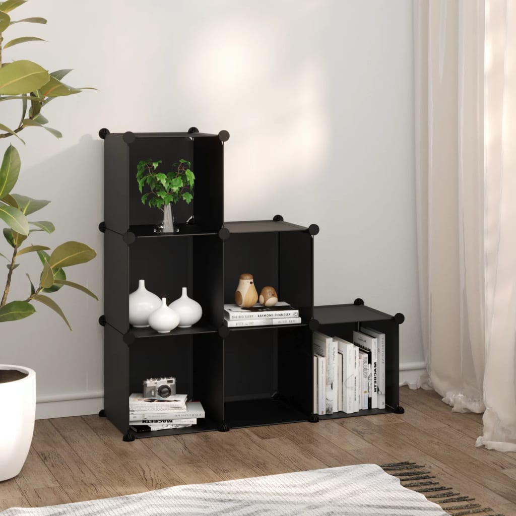 Regalsystem Mit 12 Würfeln Pp Schwarz