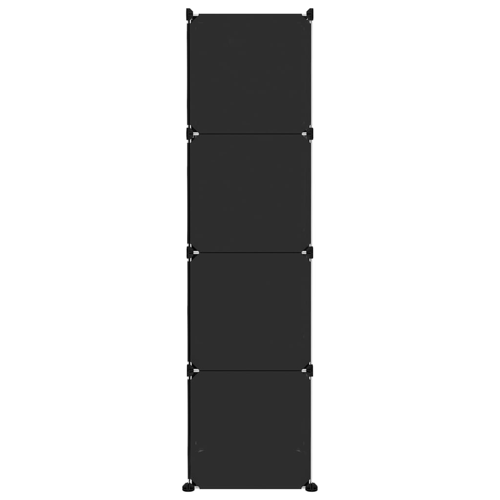 Kinderschrank Modular Mit 10 Würfeln Pp Schwarz