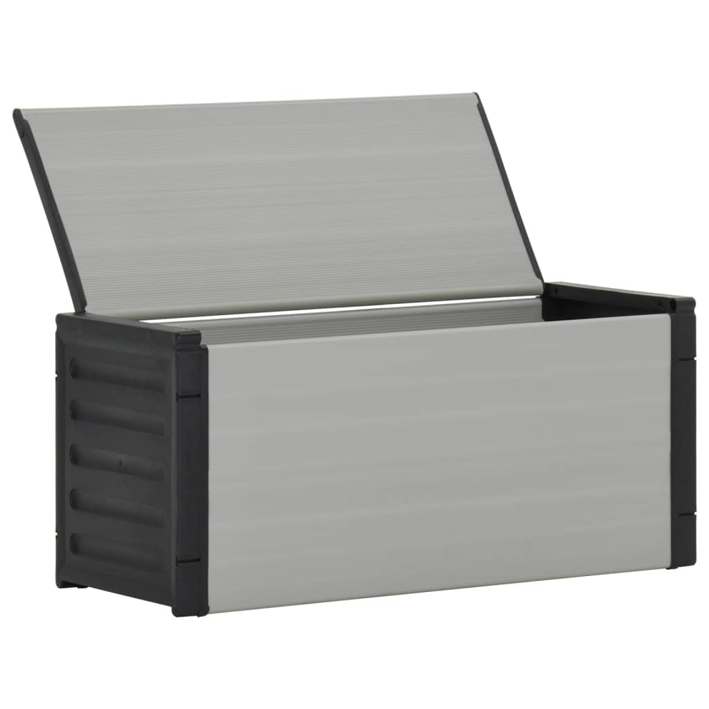 Mülltonnenbox Grau 85X34X40 Cm