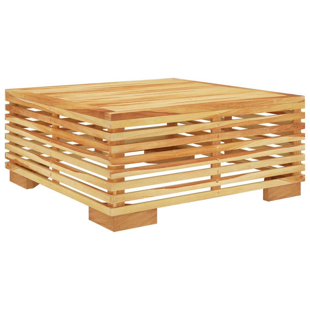 2-Tlg. Garten-Lounge-Set Massivholz Teak