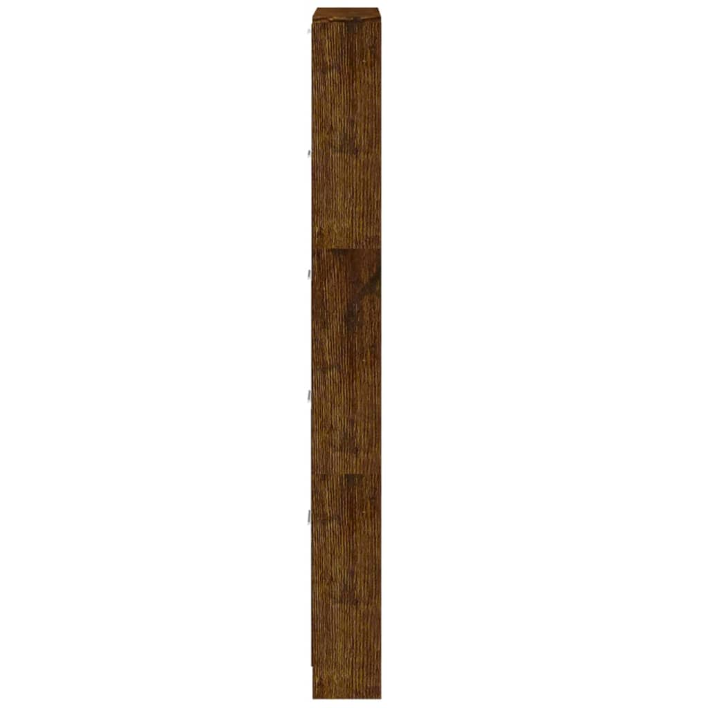 Schuhschrank 59X17X Holzwerkstoff Räuchereiche