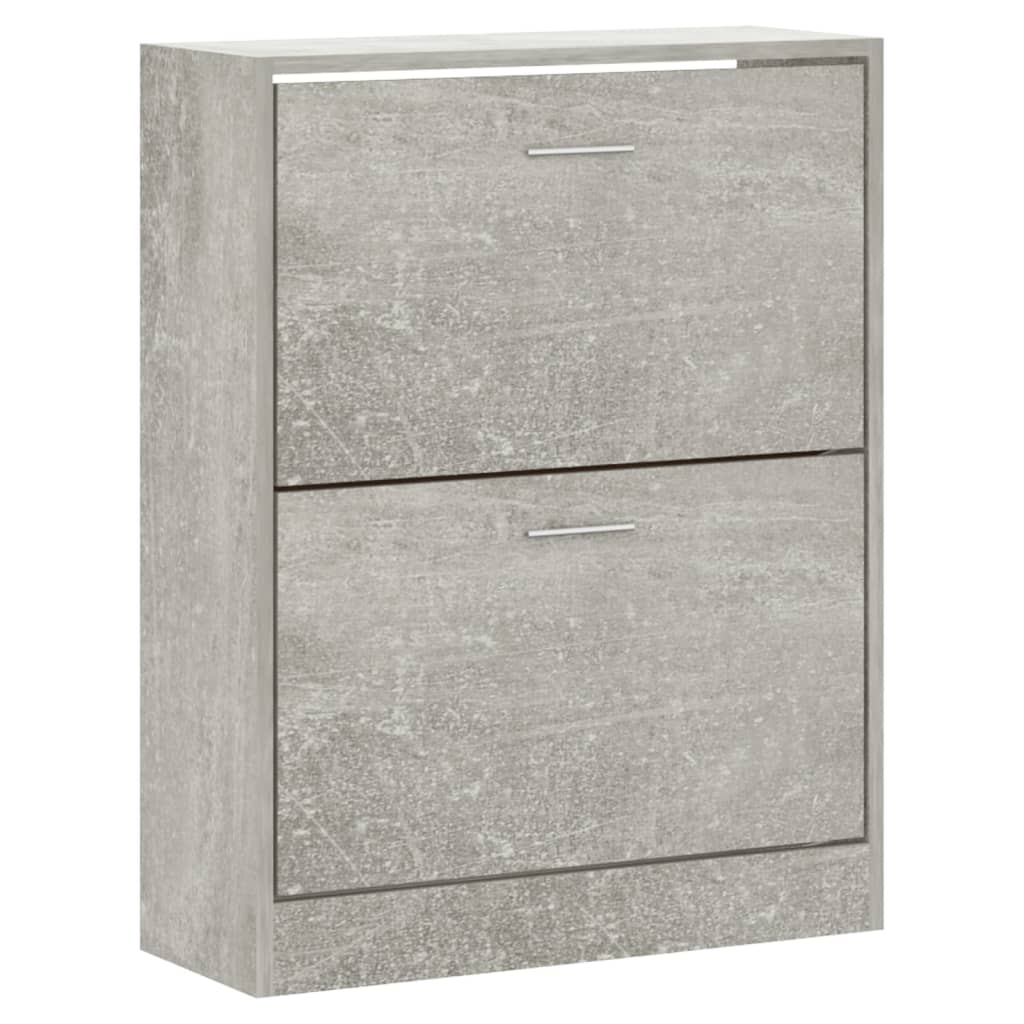 Schuhschrank 63X24X Holzwerkstoff Betongrau