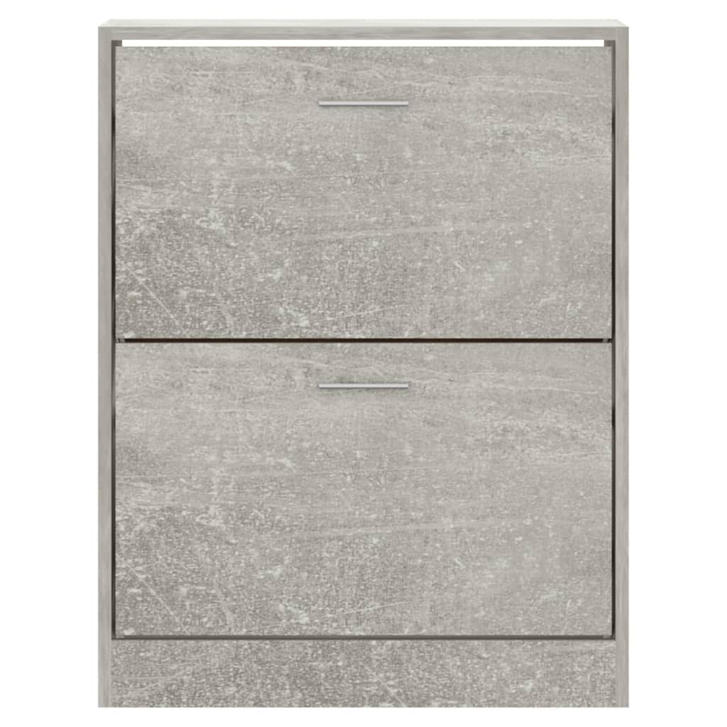 Schuhschrank 63X24X Holzwerkstoff Betongrau