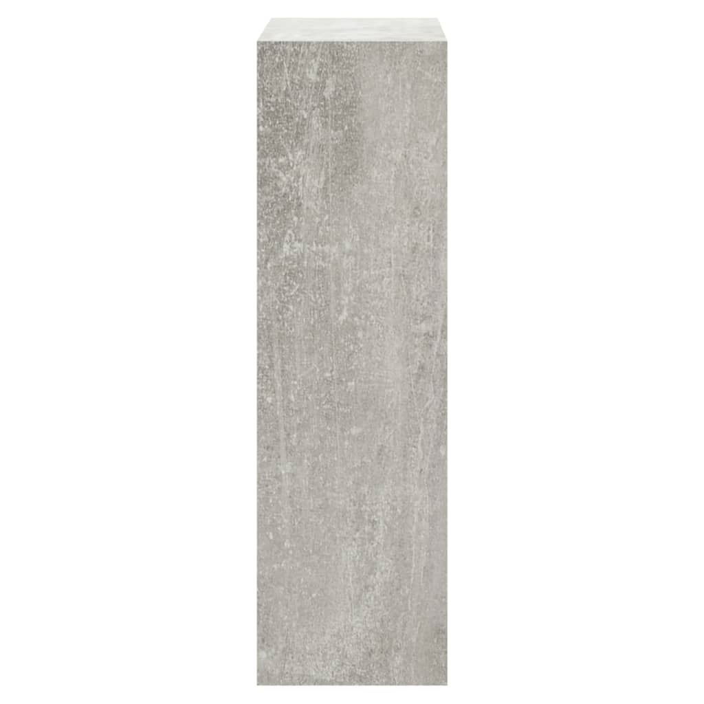 Schuhschrank 63X24X Holzwerkstoff Betongrau
