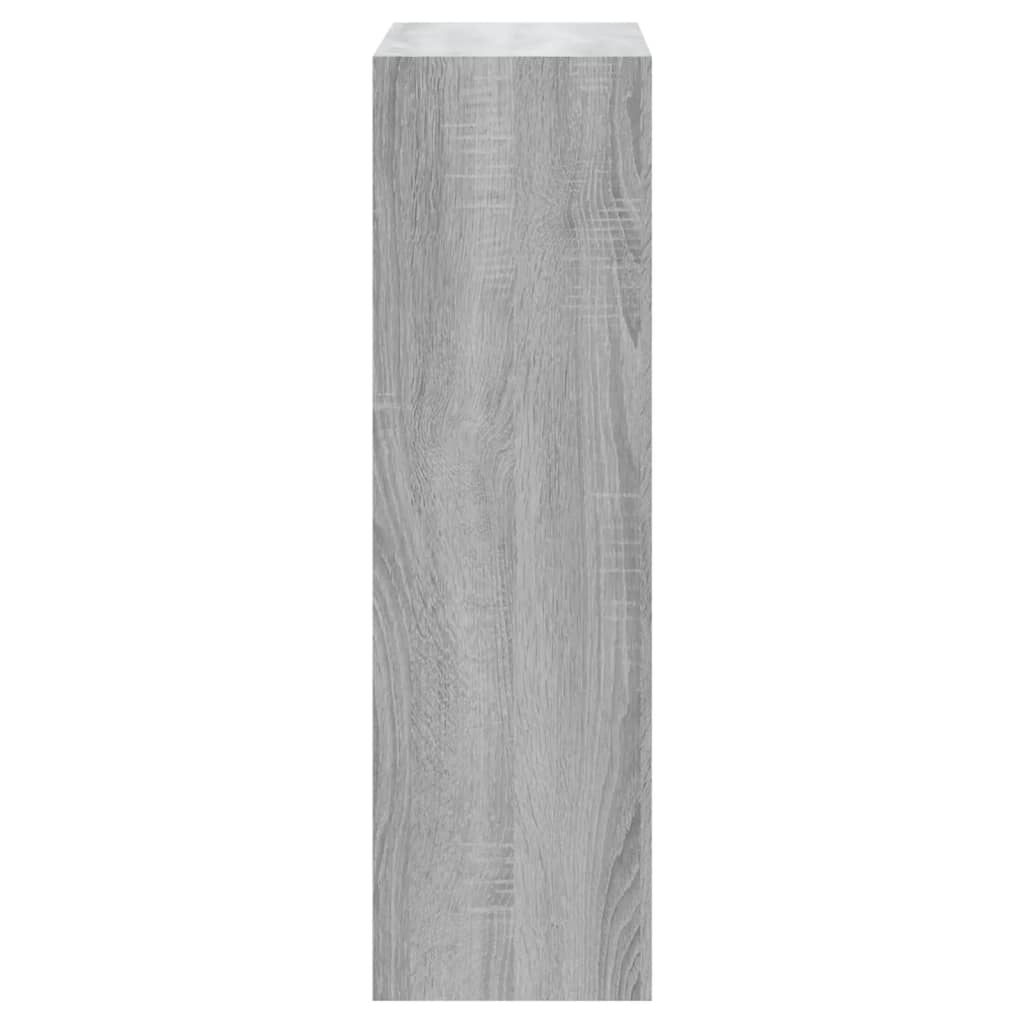 Schuhschrank 63X24X Holzwerkstoff Grau Sonoma