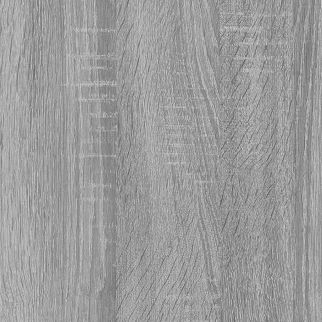 Schuhschrank 63X24X Holzwerkstoff Grau Sonoma