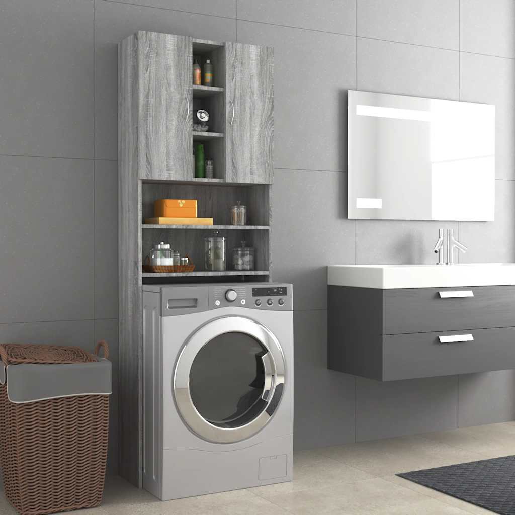 Waschmaschinenschrank 64X25,5X190 Cm