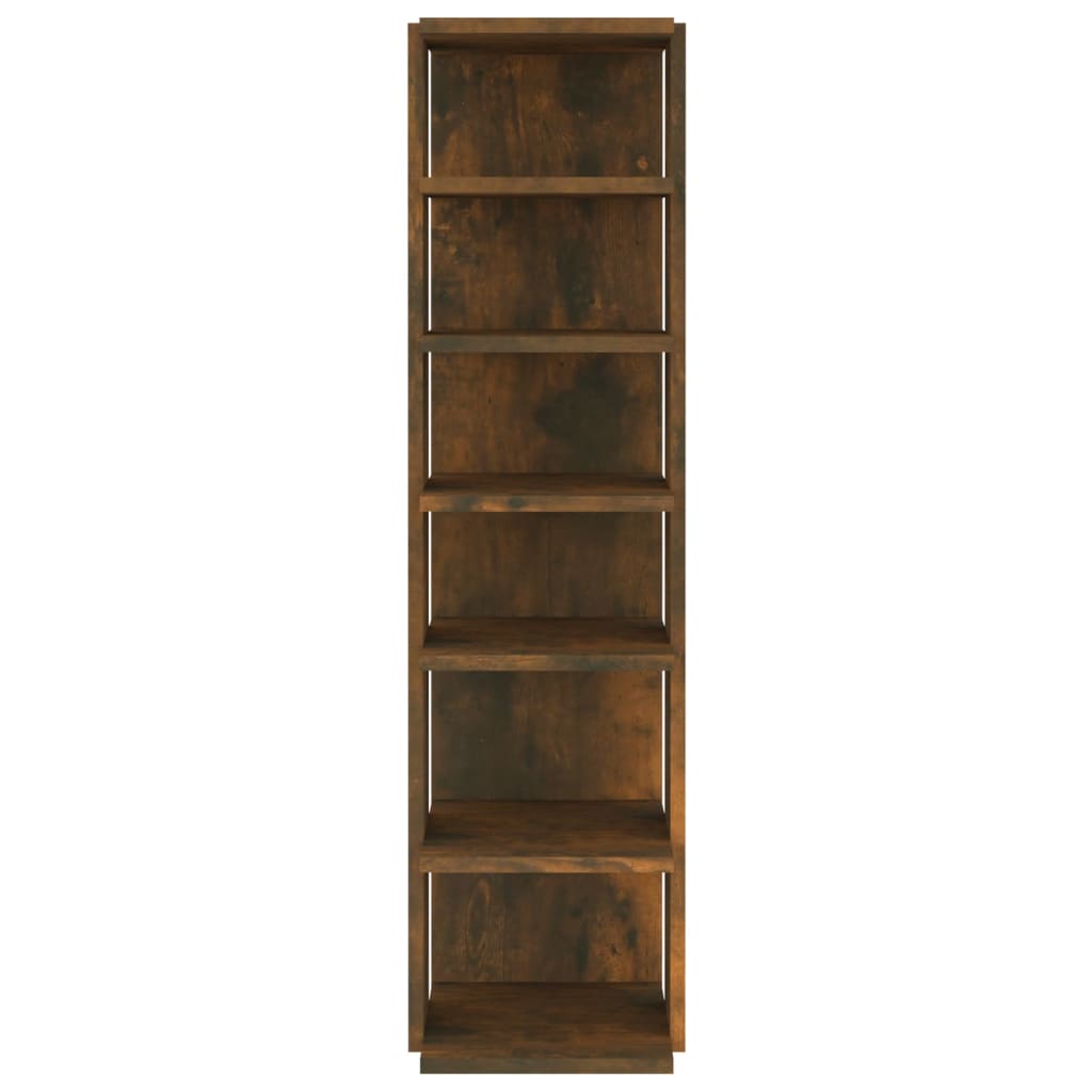 Schuhregal 27,5X27X102 Cm Holzwerkstoff Räuchereiche