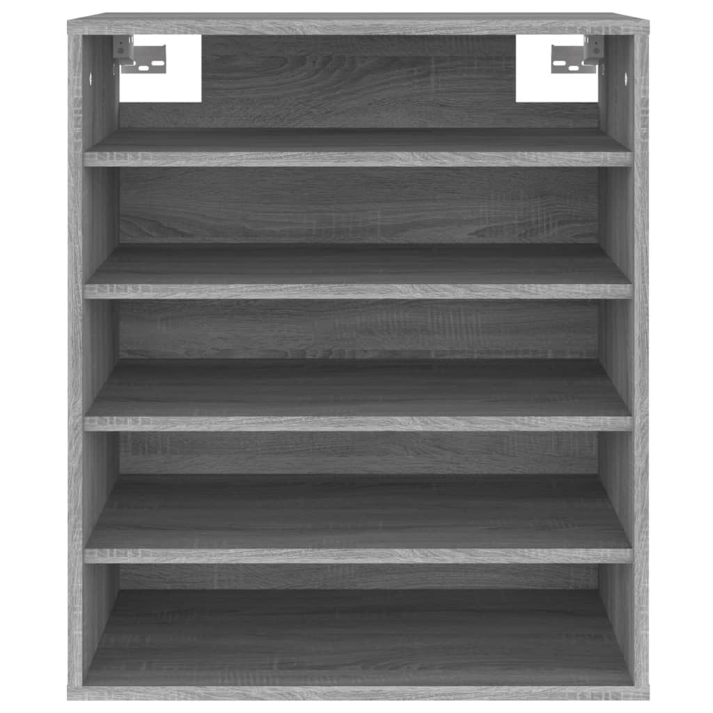 Schuhschrank Holzwerkstoff Grau Sonoma