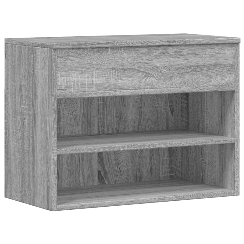 Schuhbank Holzwerkstoff Grau Sonoma