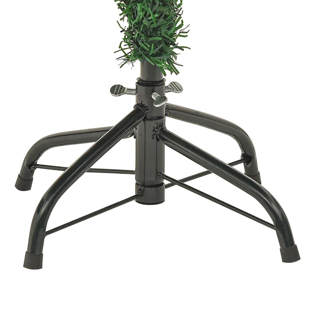 Weihnachtsbaum Mit Beleuchtung Und Kiefernzapfen Grün 150 Cm