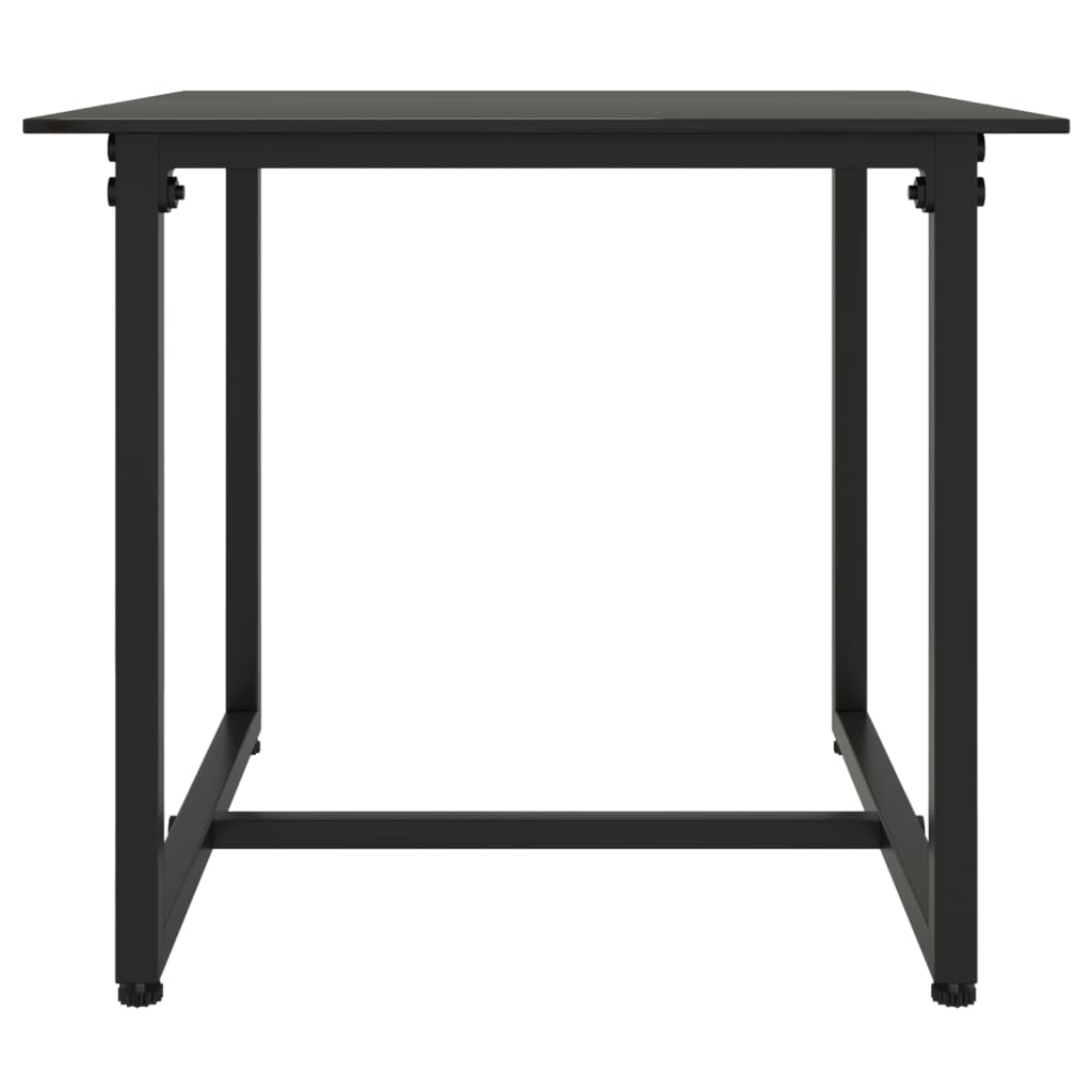 3-Tlg. Garten-Lounge-Set Mit Kissen Schwarz Poly Rattan