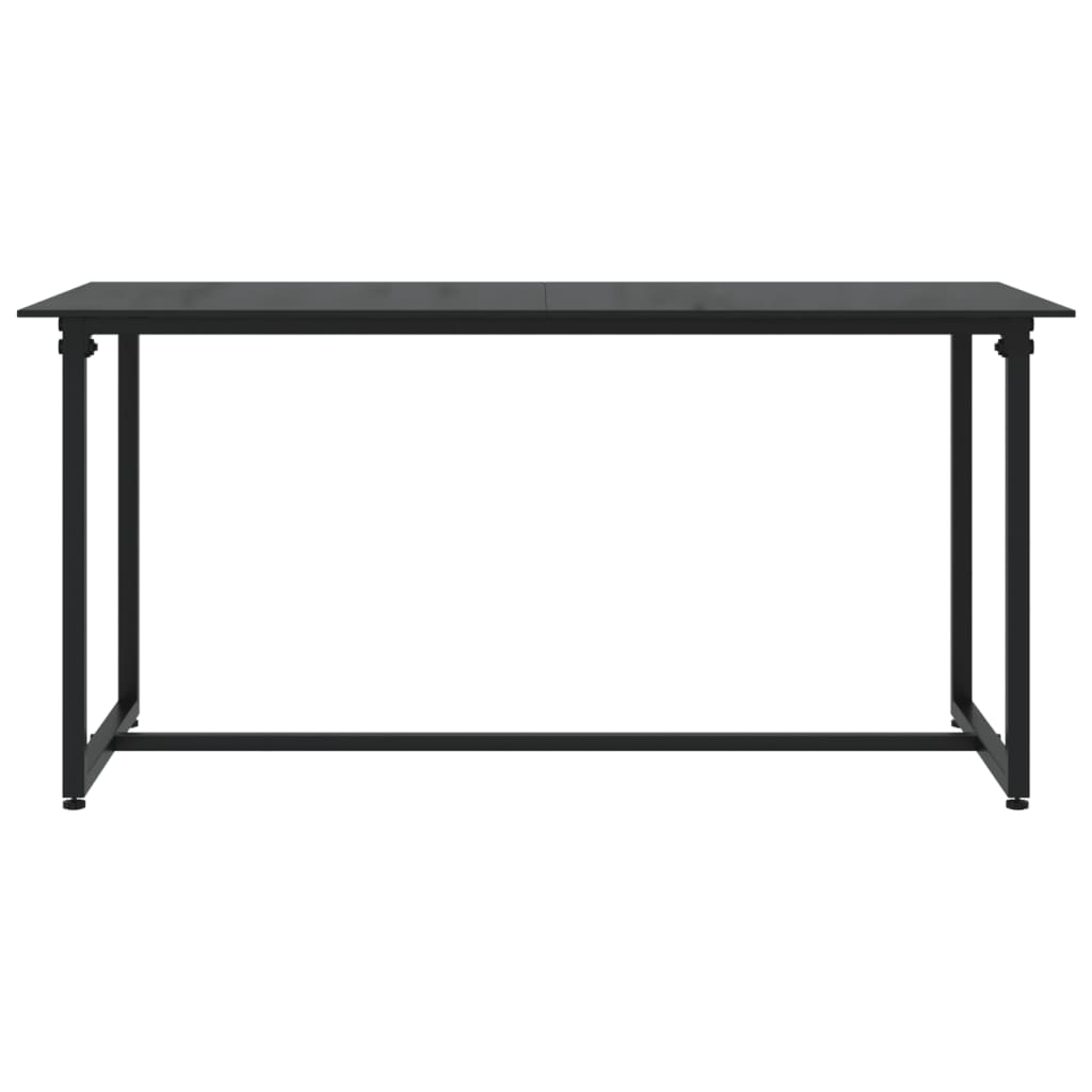 4-Tlg. Garten-Lounge-Set Mit Kissen Schwarz Poly Rattan