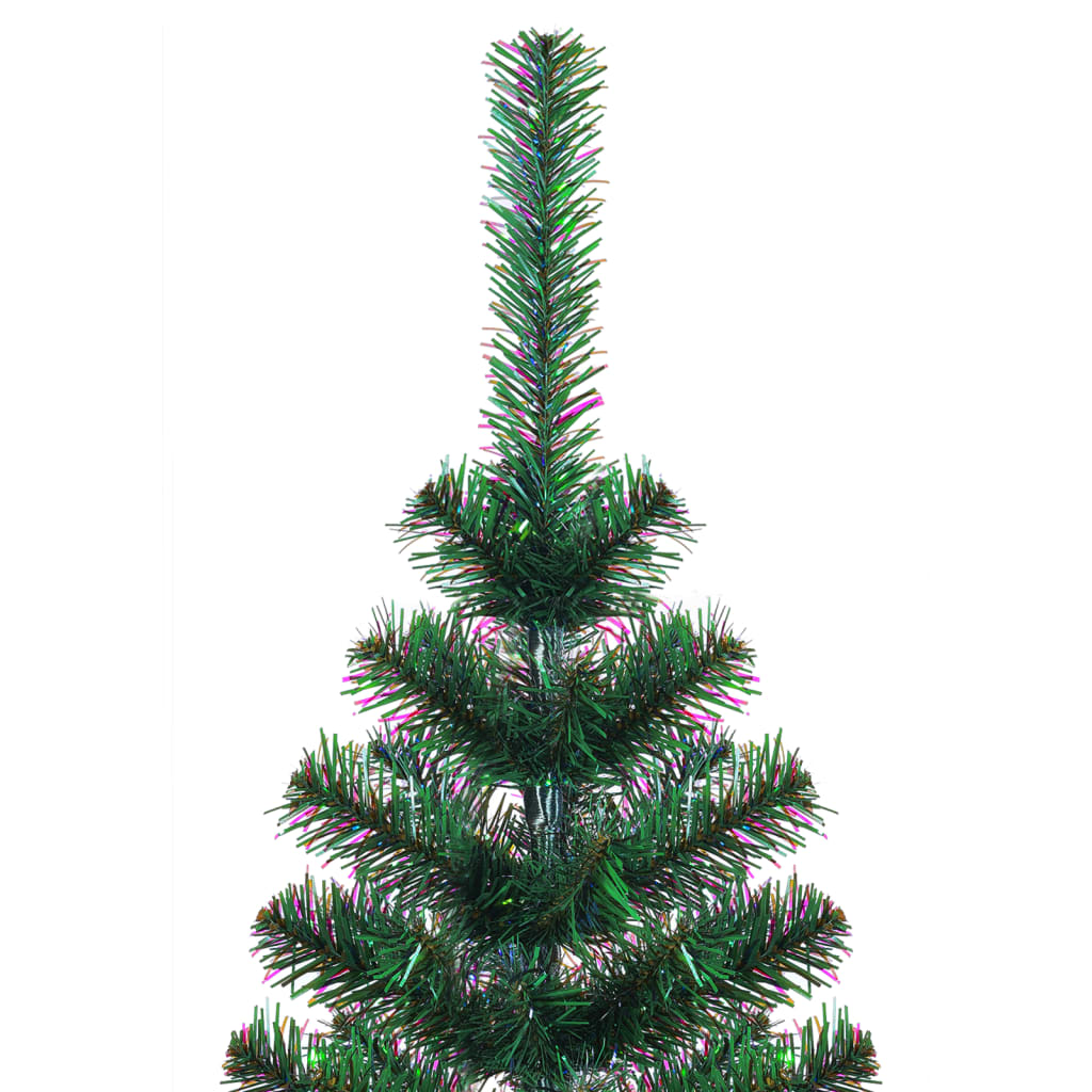 Künstlicher Weihnachtsbaum Schillernde Spitzen 180 Cm Pvc Grün