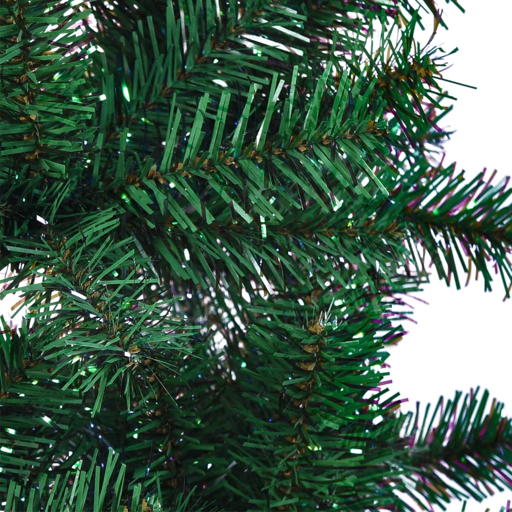 Künstlicher Weihnachtsbaum Schillernde Spitzen 180 Cm Pvc Grün