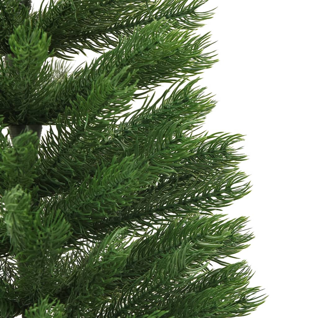 Künstlicher Weihnachtsbaum Mit Ständer Schlank 150 Cm Pe Grün