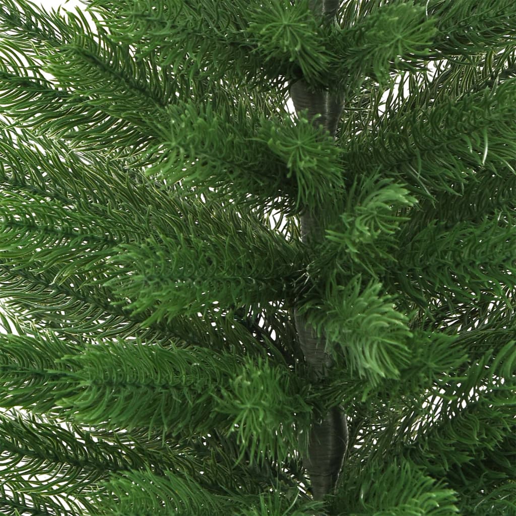 Künstlicher Weihnachtsbaum Mit Ständer Schlank 150 Cm Pe Grün