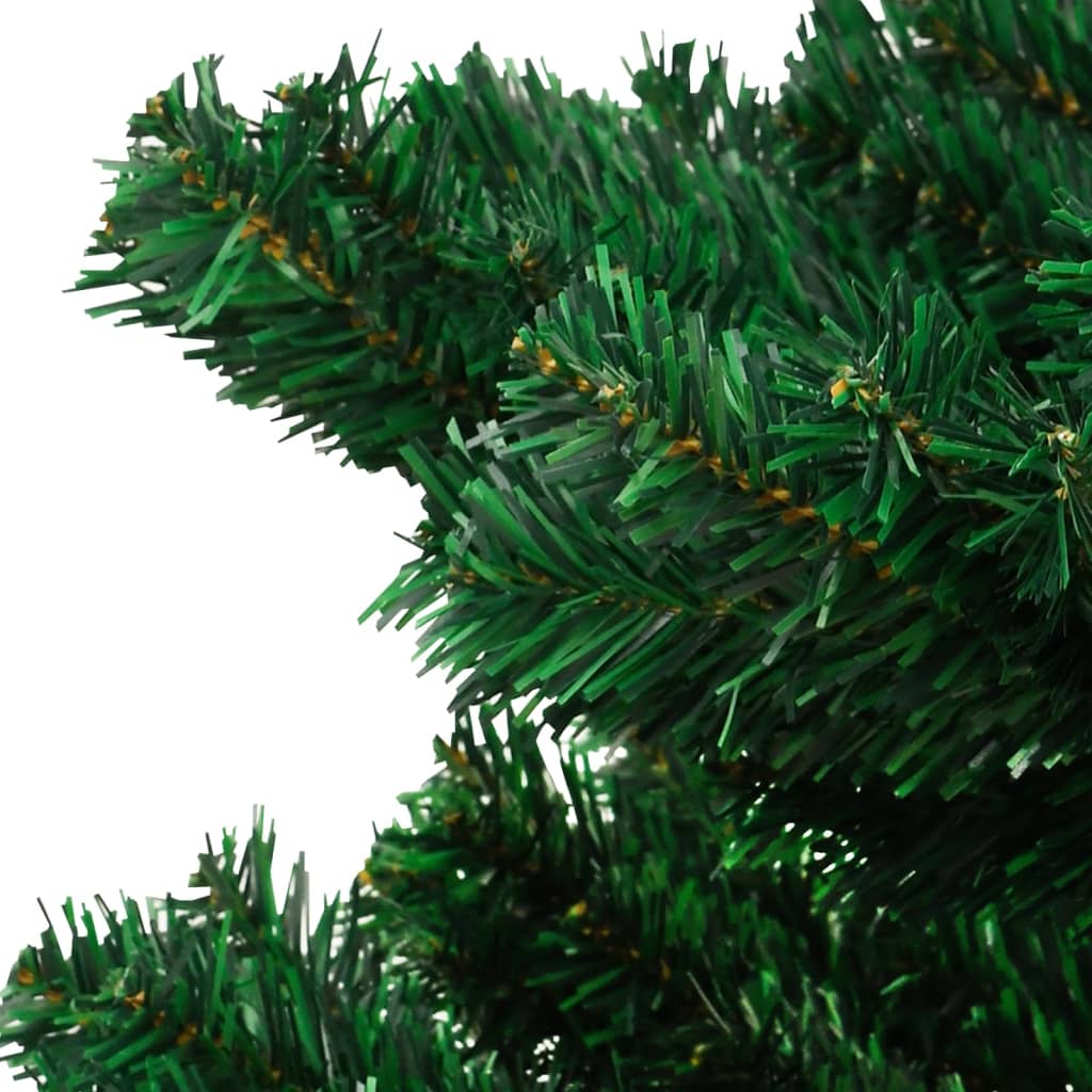 Spiral-Weihnachtsbaum Mit Beleuchtung Und Ständer 180 Cm Grün