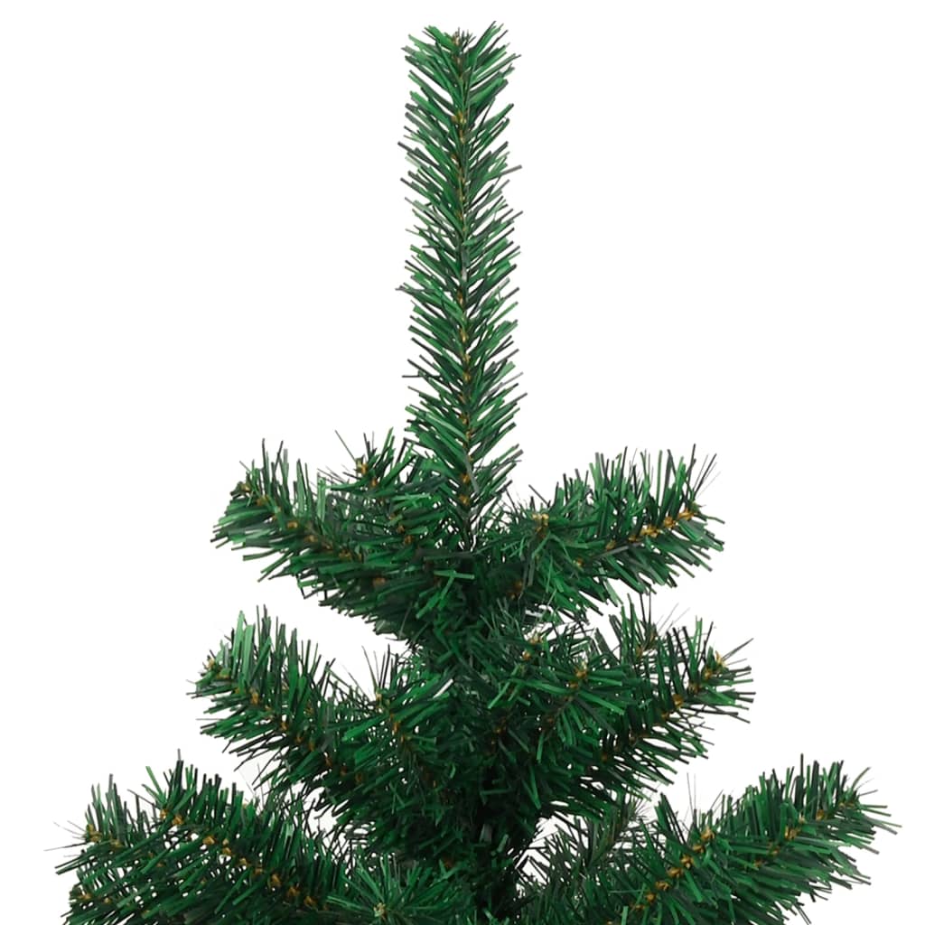 Spiral-Weihnachtsbaum Mit Beleuchtung Und Ständer 180 Cm Grün