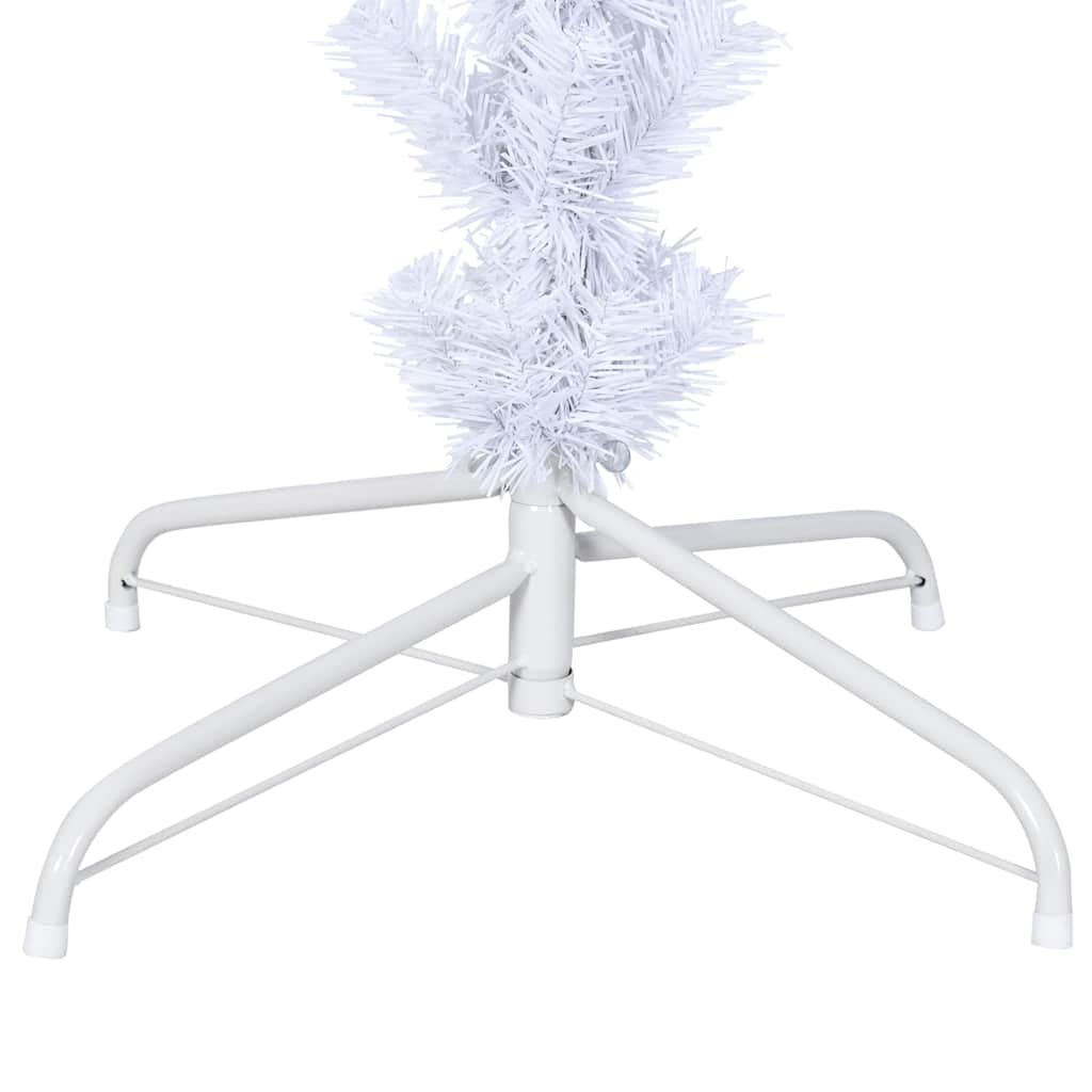 Künstlicher Weihnachtsbaum Mit Ständer Umgekehrt 210 Cm Weiß