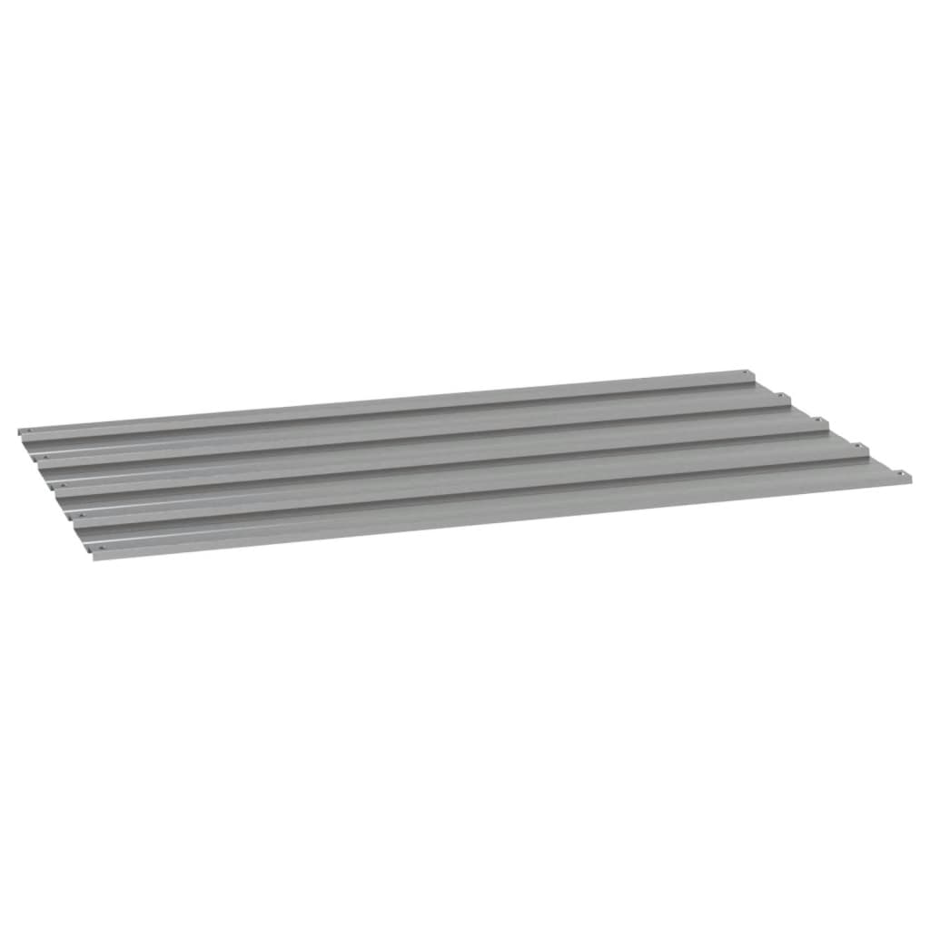 Dachplatten 12 Stk. Rostig Cortenstahl