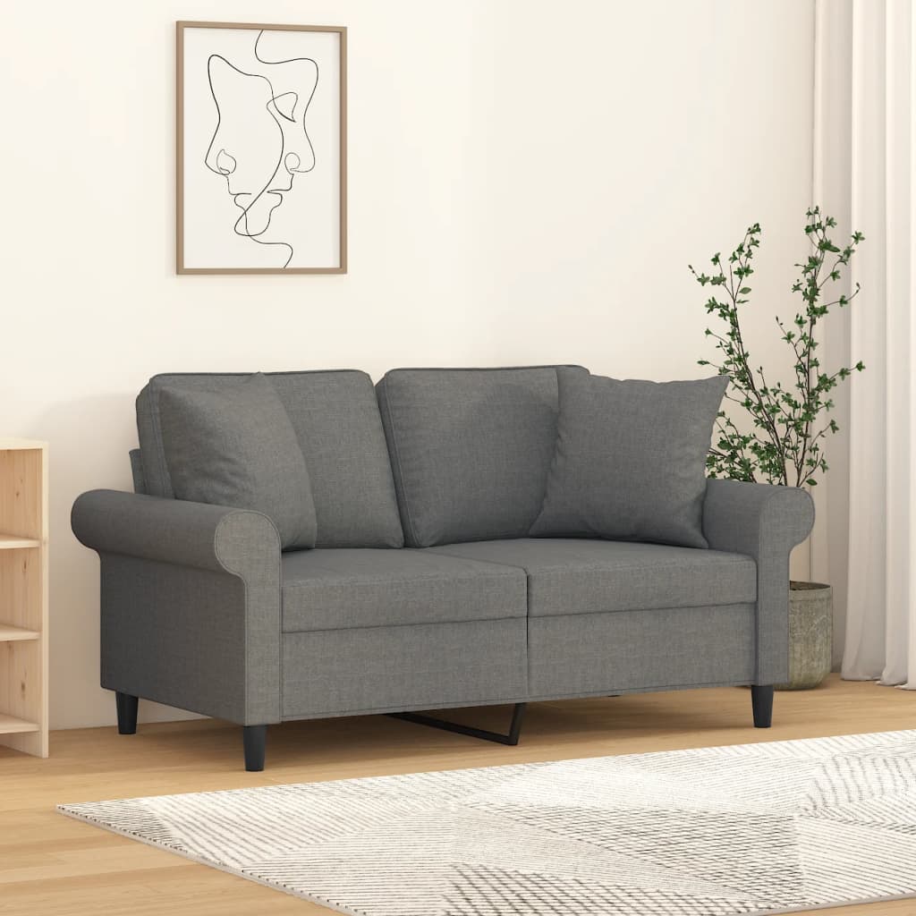 Zierkissen 2 Stk. 40X40 Cm Stoff