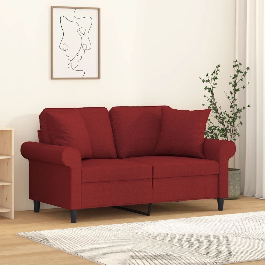 Zierkissen 2 Stk. 40X40 Cm Stoff