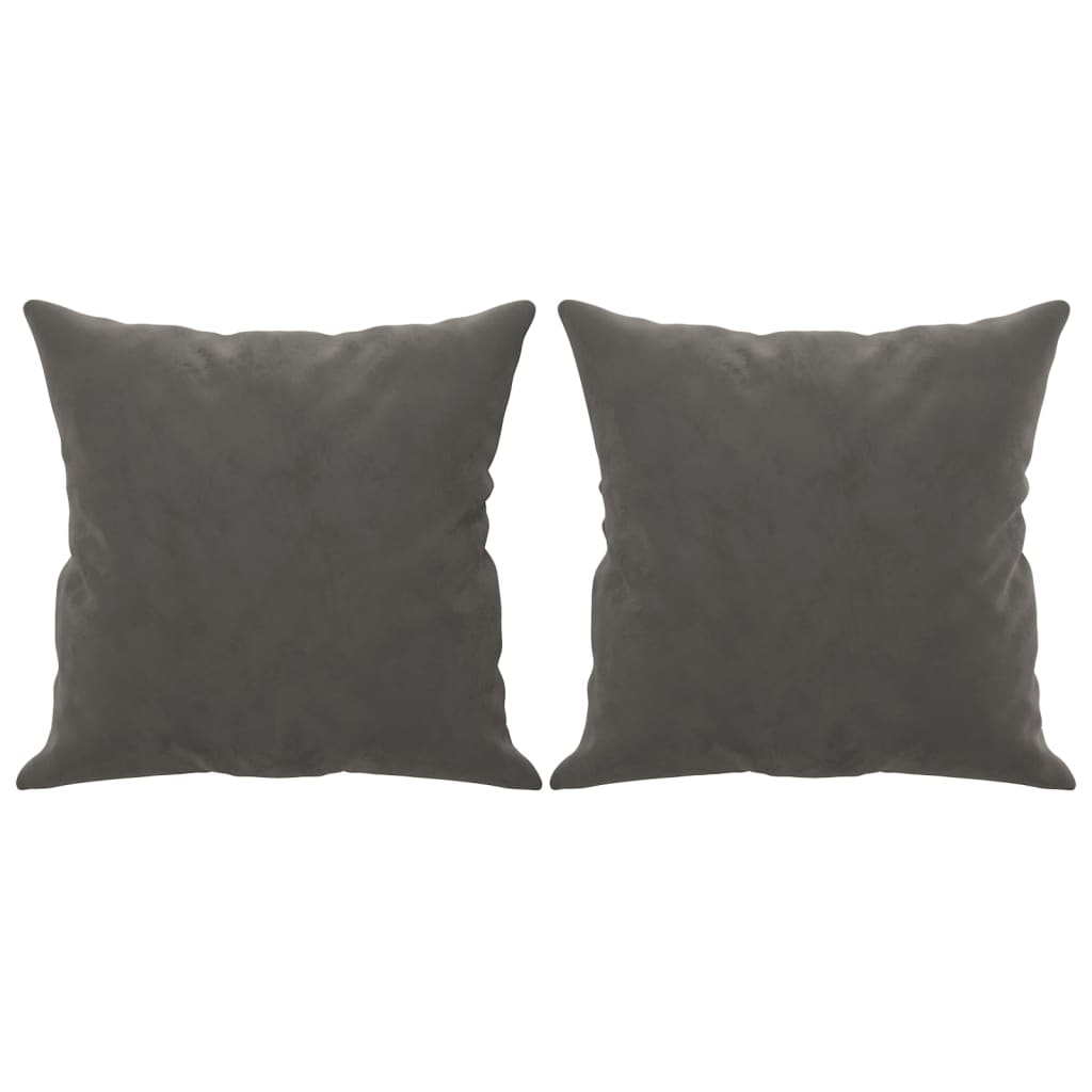 Zierkissen 2 Stk. 40X40 Cm Samt