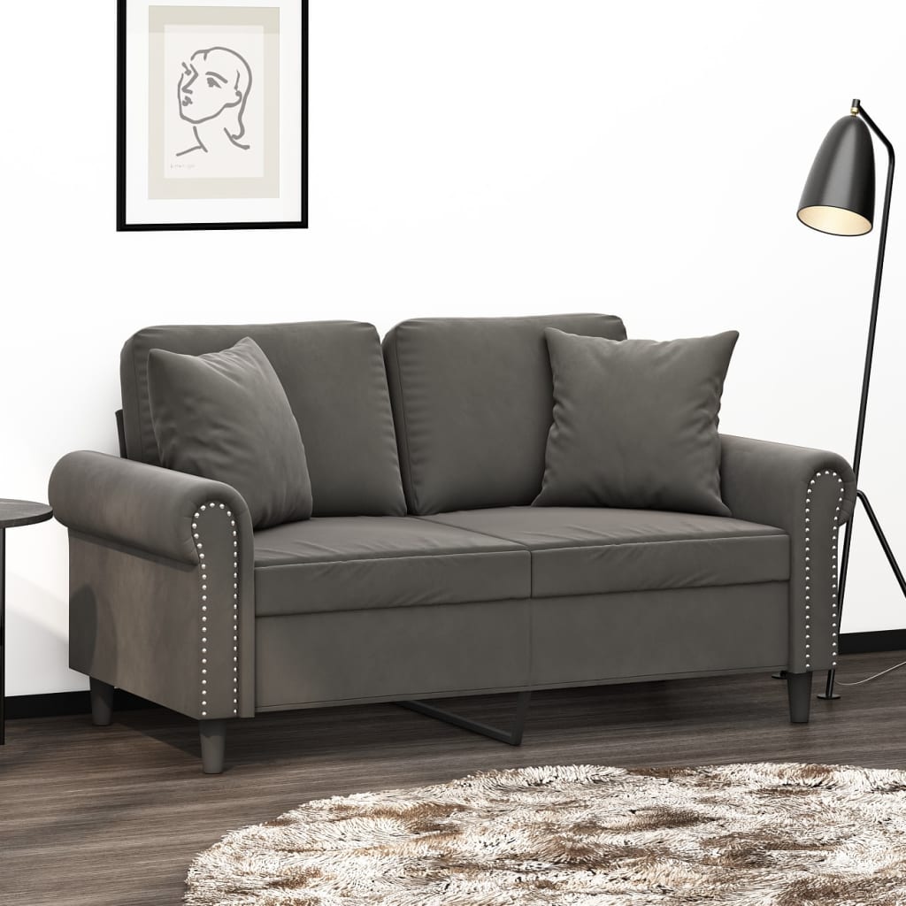 Zierkissen 2 Stk. 40X40 Cm Samt