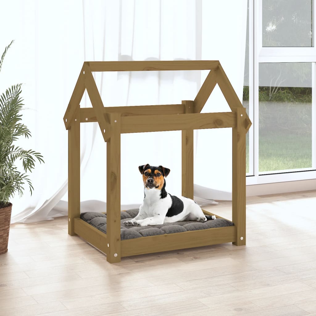 Hundebett Massivholz Kiefer