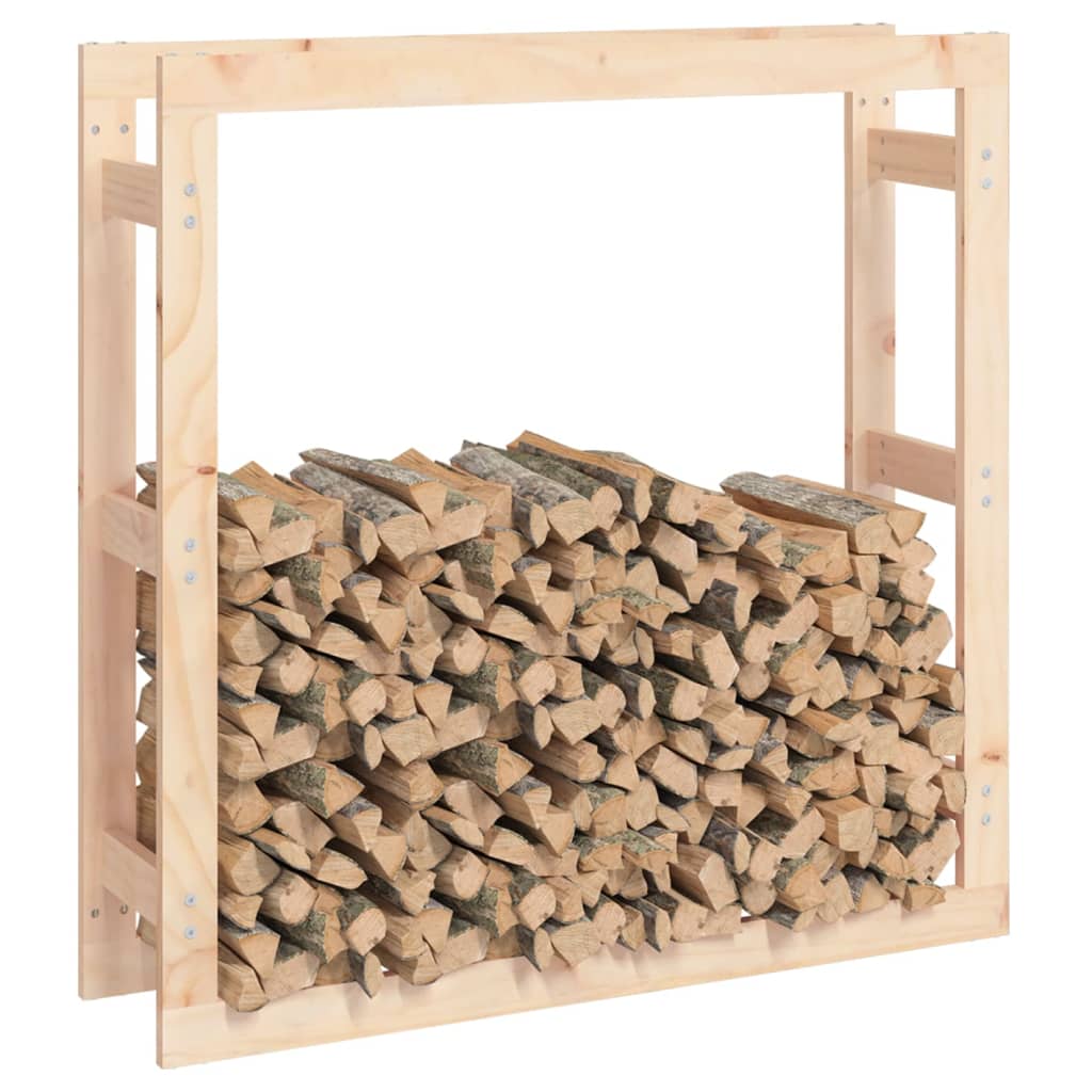Kaminholzregal Massivholz Kiefer