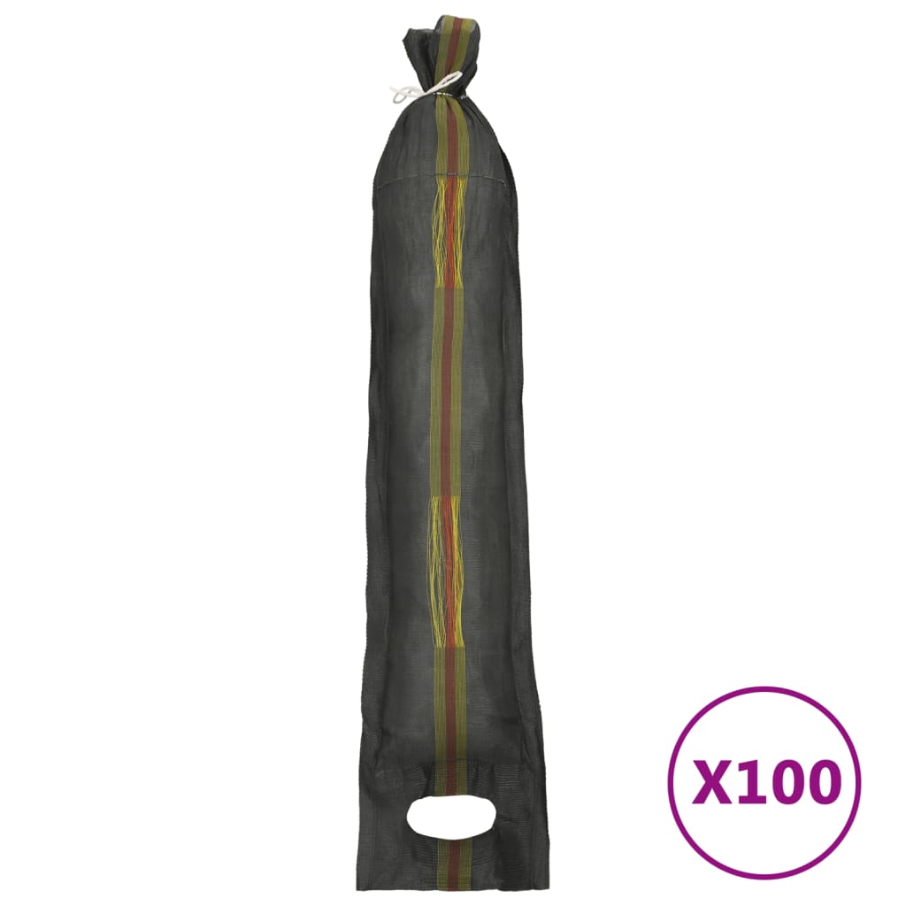Sandsäcke 100 Stk. Dunkelgrün Hdpe