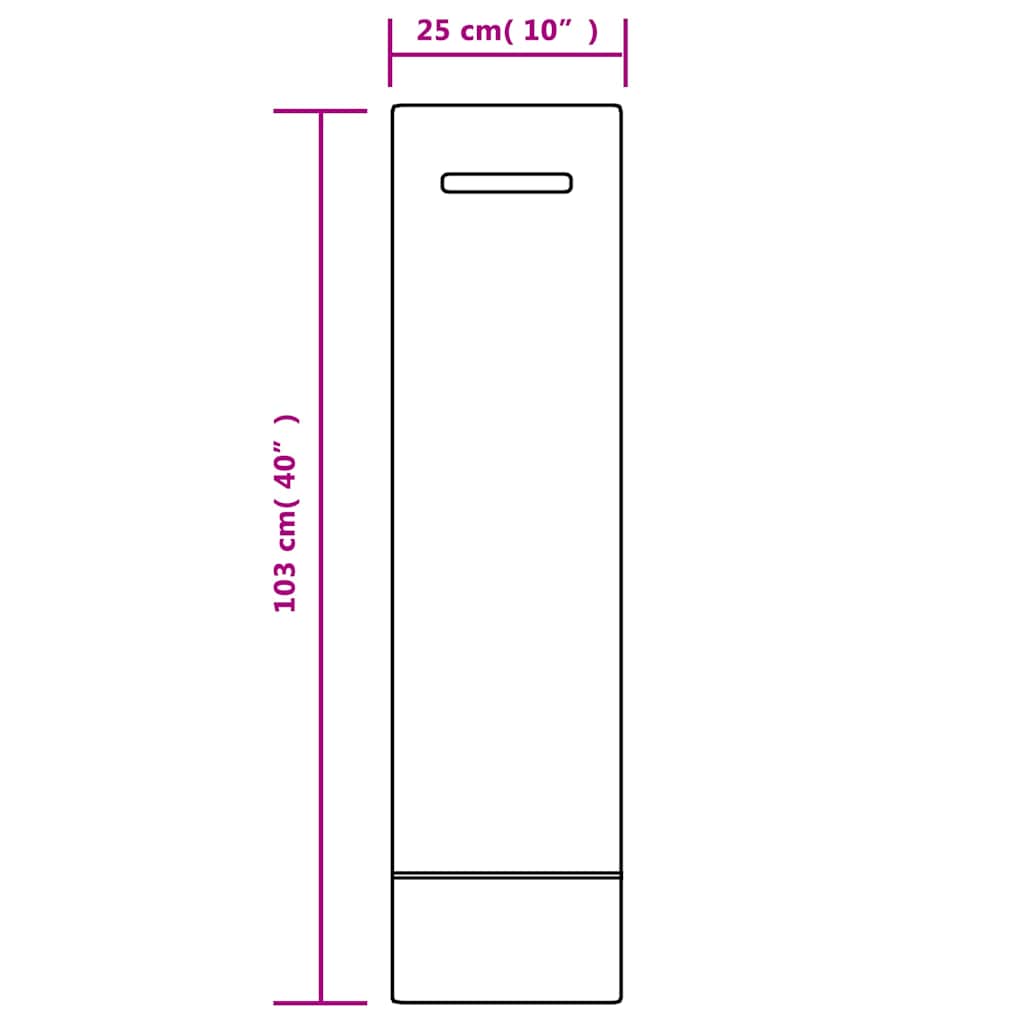 Sandsäcke 100 Stk. Dunkelgrün Hdpe