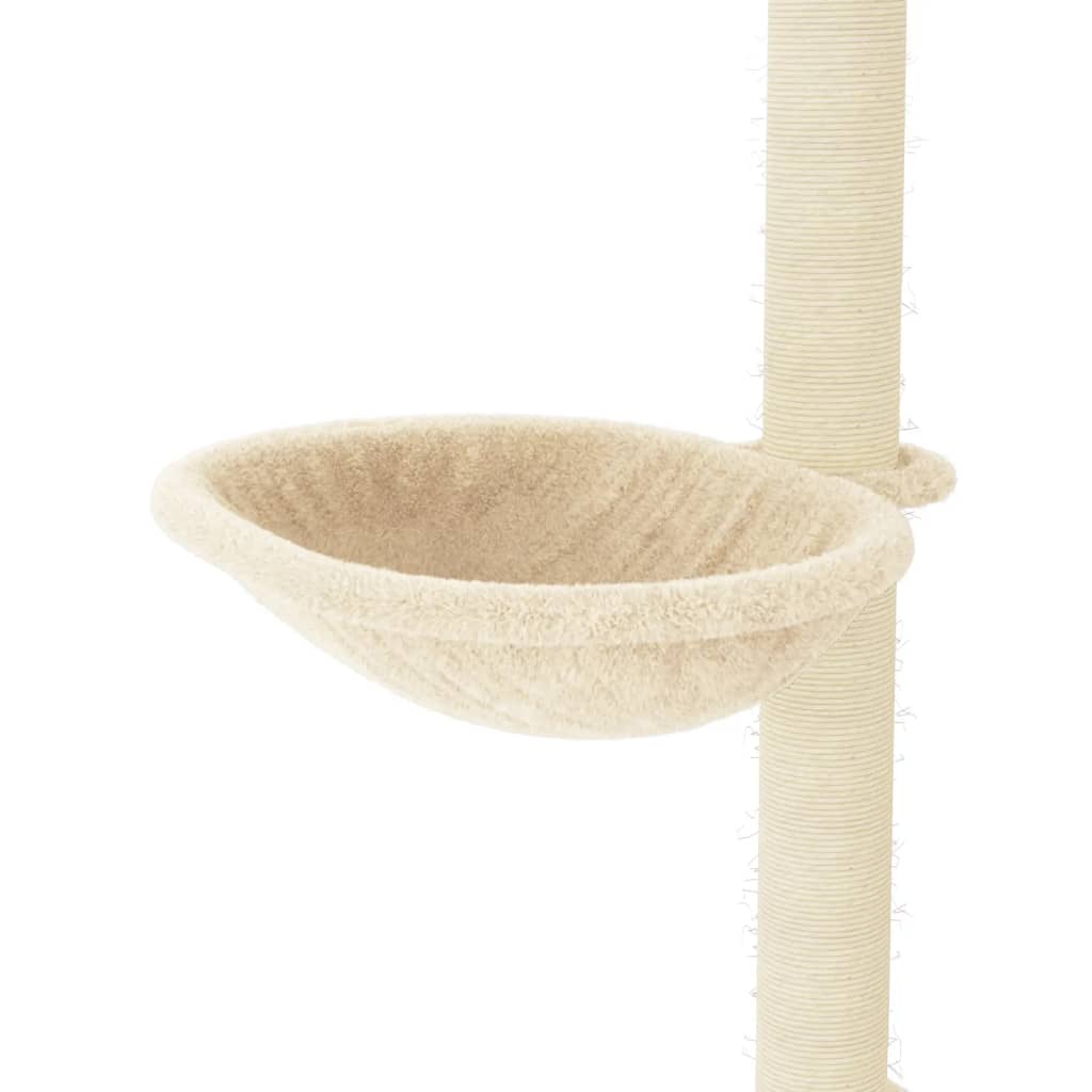Kratzbaum Mit Sisal-Kratzsäulen 95 Cm