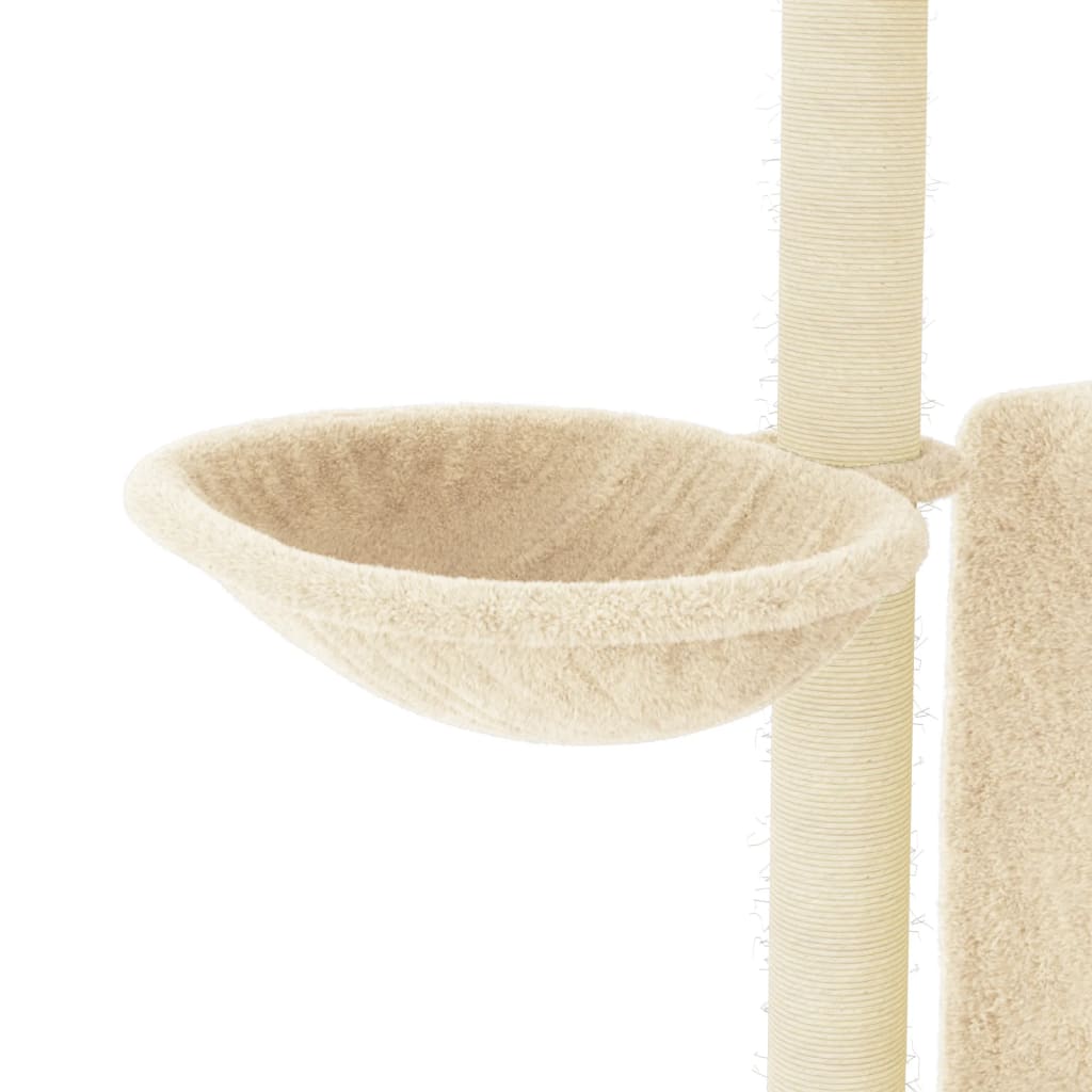 Kratzbaum Mit Sisal-Kratzsäulen 96,5 Cm
