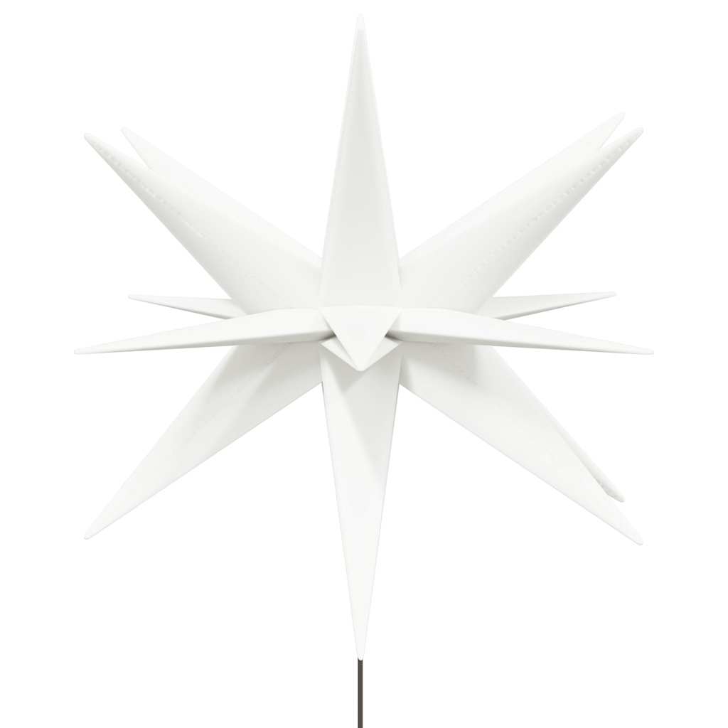 Led-Weihnachtsstern Mit Erdspieß Faltbar 57 Cm