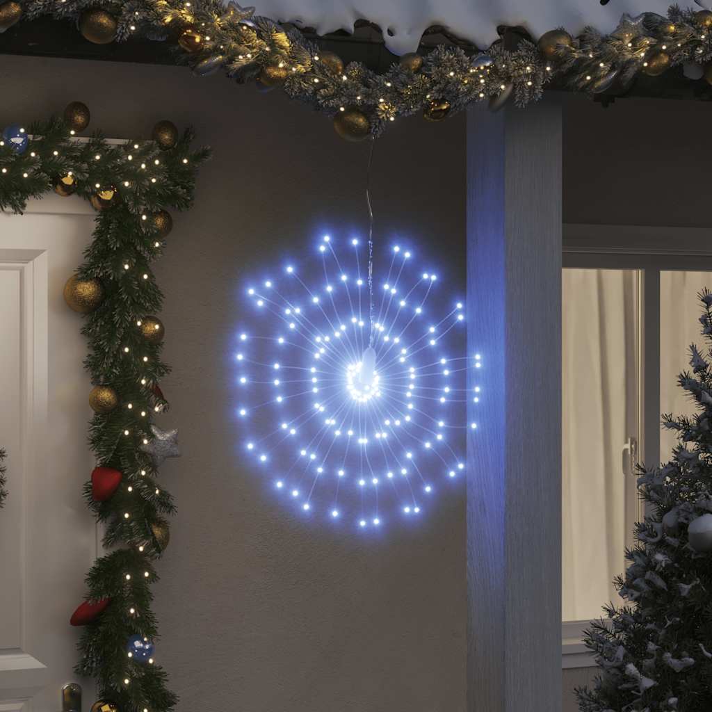 Weihnachtsbeleuchtung Feuerwerk 140 Leds 17 Cm