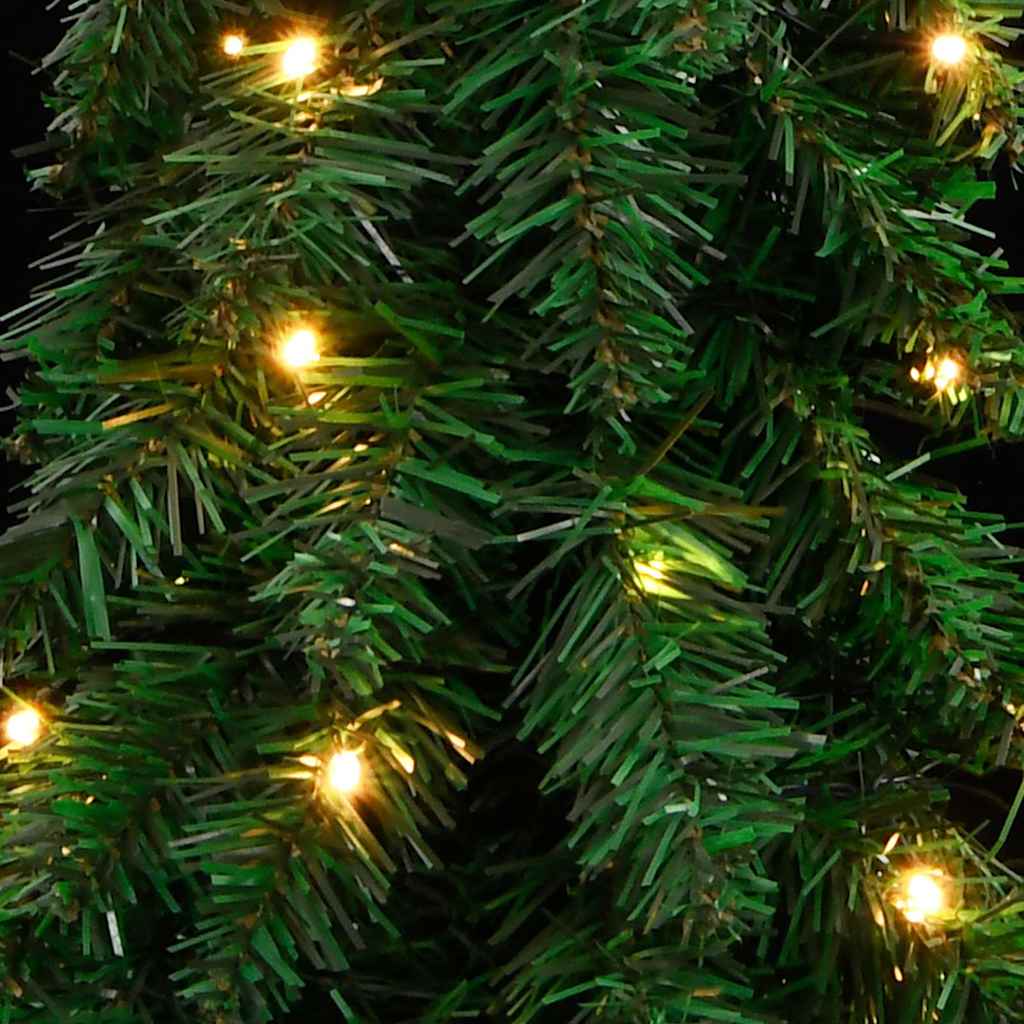 Künstlicher Weihnachtsbaum Mit Beleuchtung 130 Leds Grün
