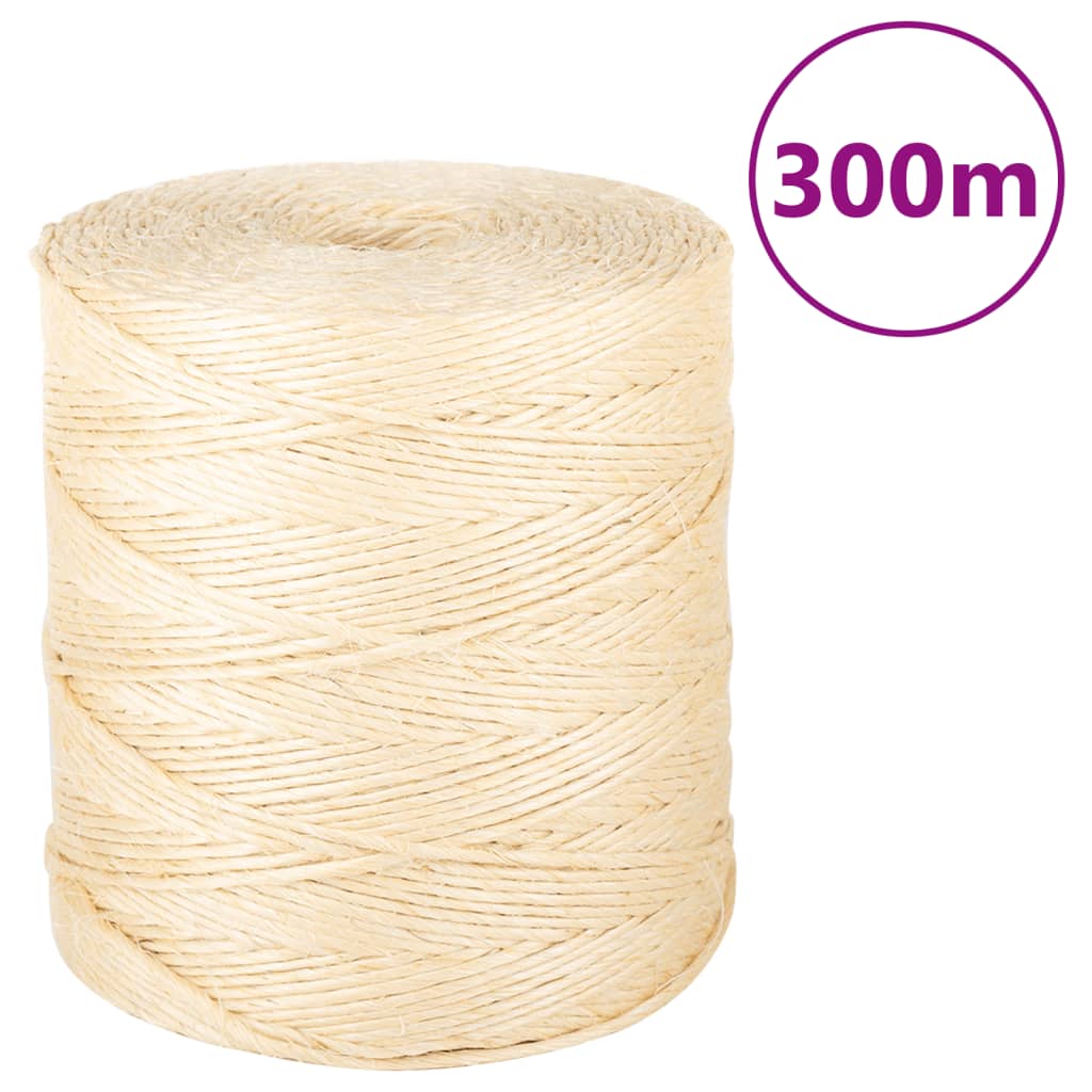 Seil 100% Sisal 2 Mm 300 M