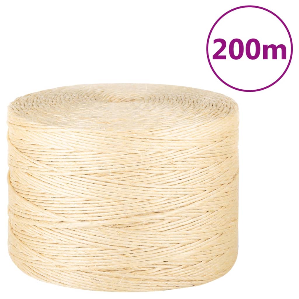 Seil 100% Sisal 2 Mm 300 M