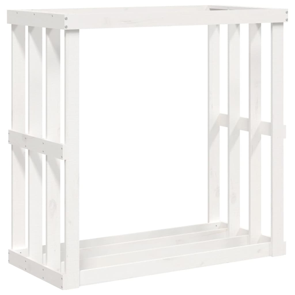 Outdoor-Kaminholzregal Massivholz Kiefer