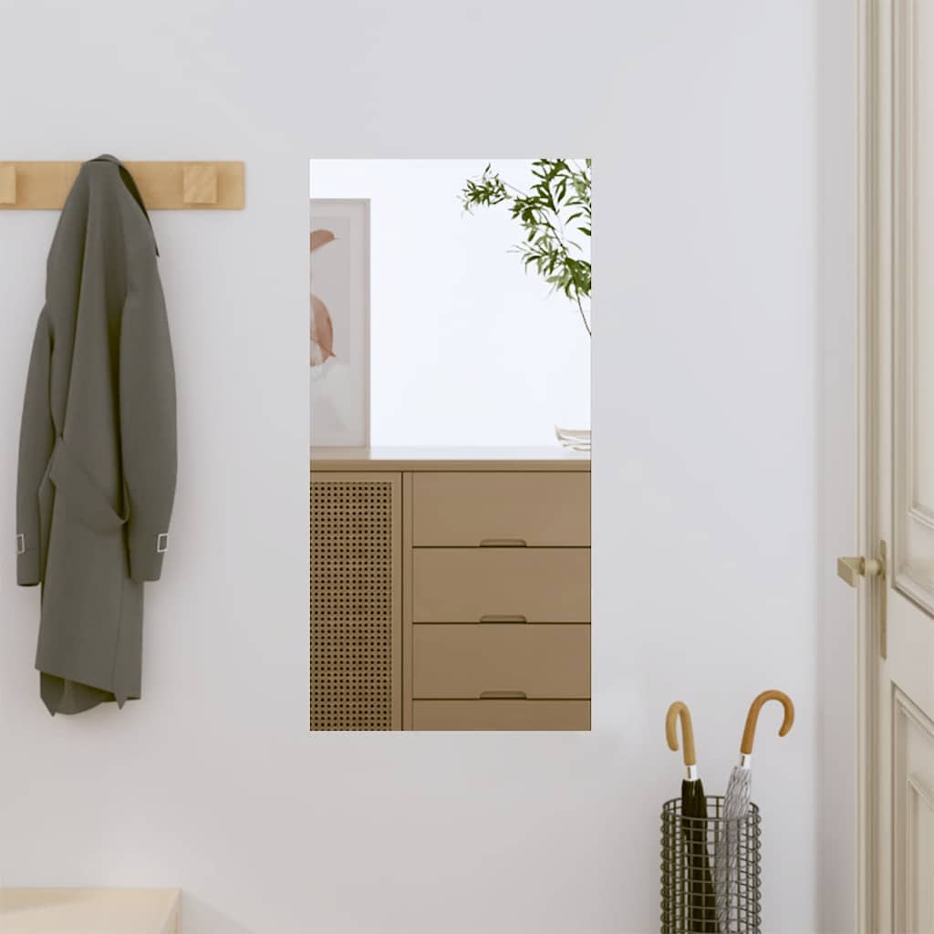 Wandspiegel 2 Stk. Quadratisch Glas