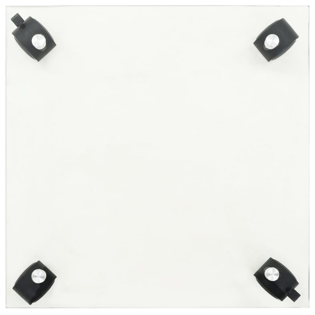 Pflanzenroller 4 Stk. 35X35 Cm Hartglas Quadratisch