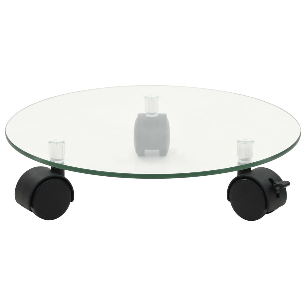 Pflanzenroller 4 Stk. 28 Cm Hartglas Rund