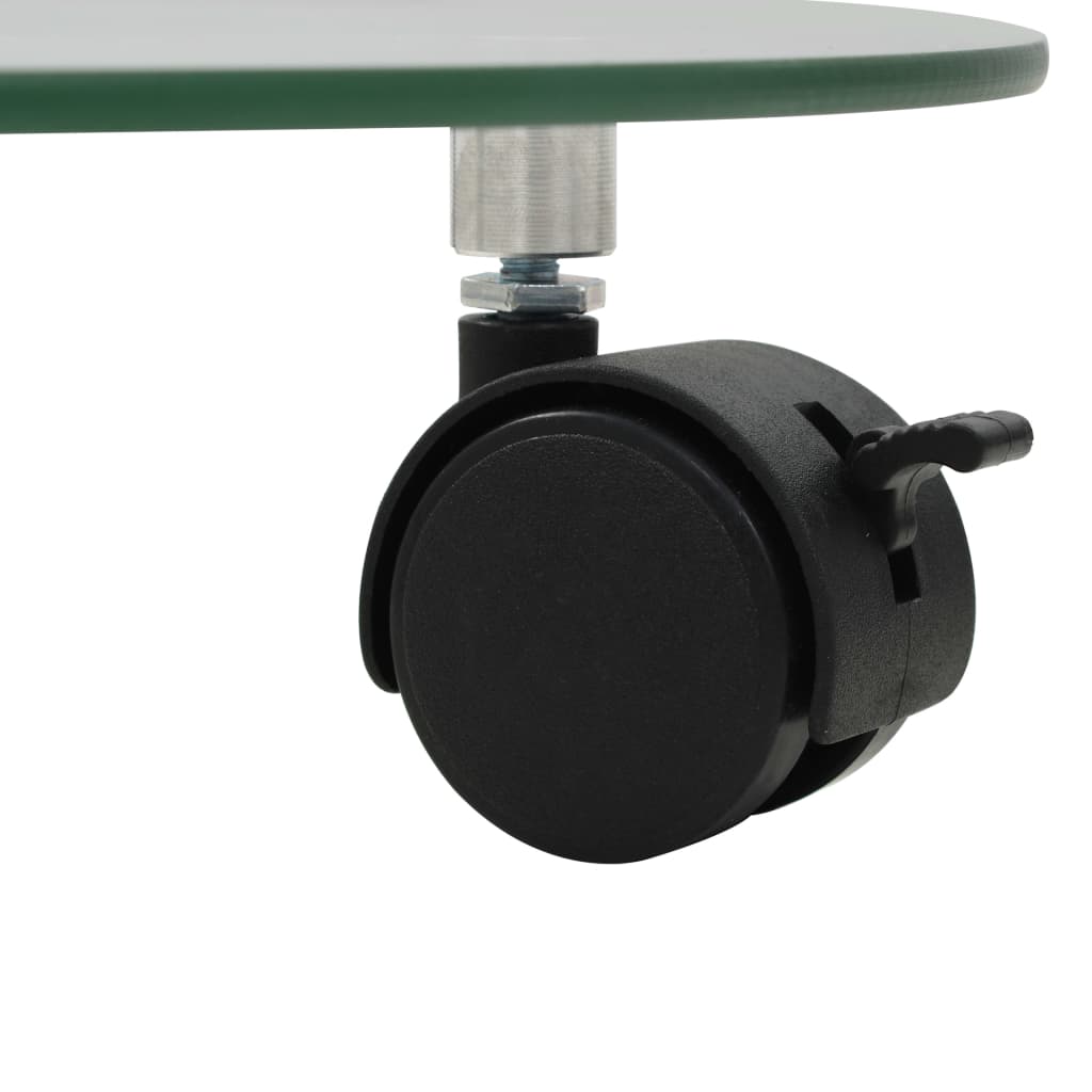 Pflanzenroller 4 Stk. 28 Cm Hartglas Rund