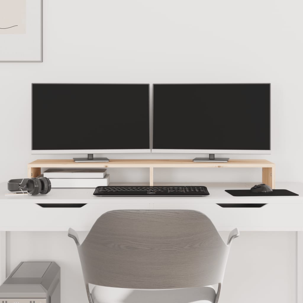 Monitorständer Massivholz Kiefer
