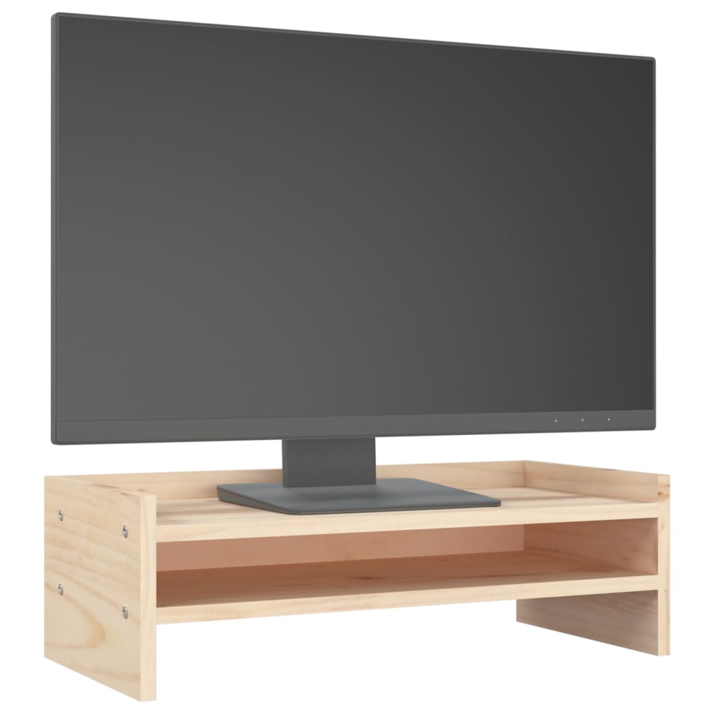 Monitorständer Massivholz Kiefer