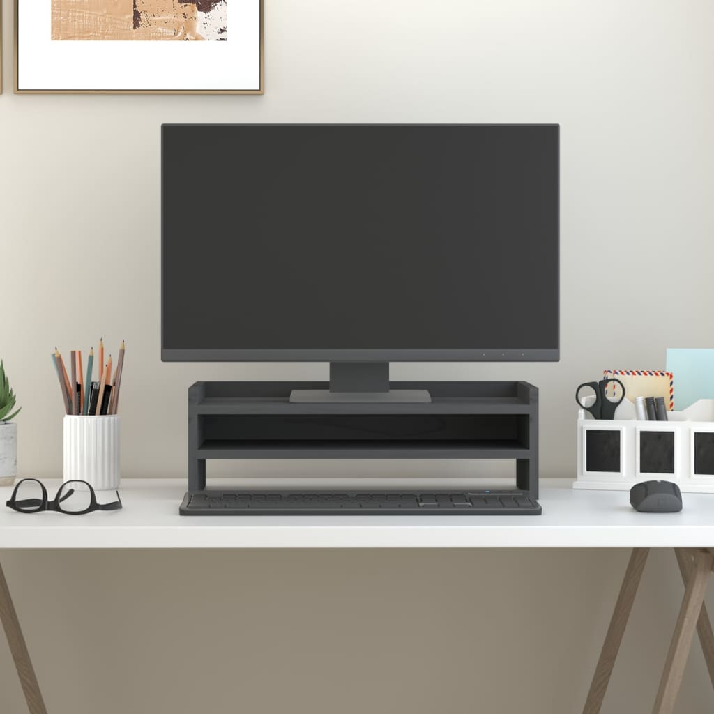 Monitorständer Massivholz Kiefer