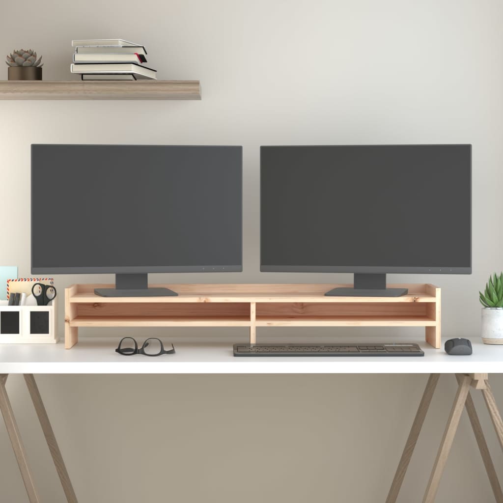Monitorständer Massivholz Kiefer