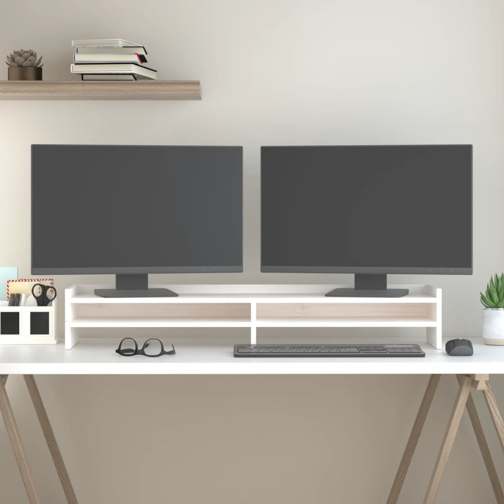 Monitorständer Massivholz Kiefer